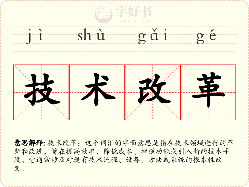 技术改革