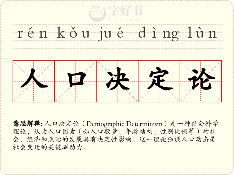 人口决定论