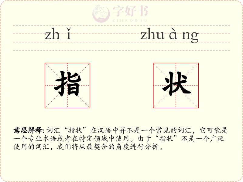指状