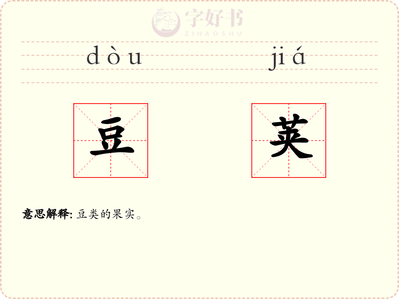 豆荚