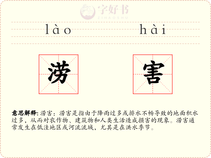 涝害