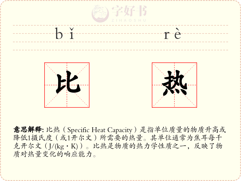 比热