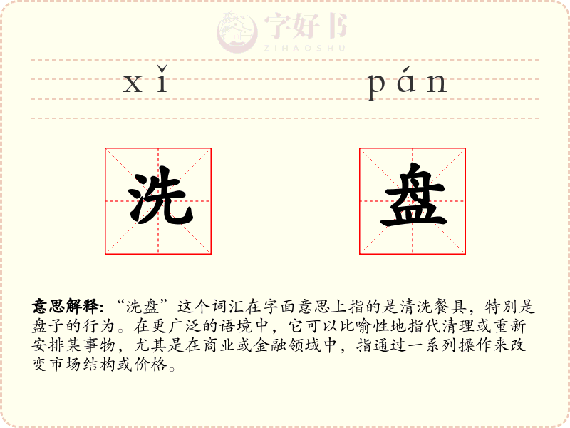 洗盘
