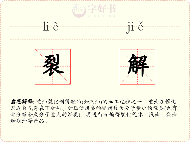 裂解