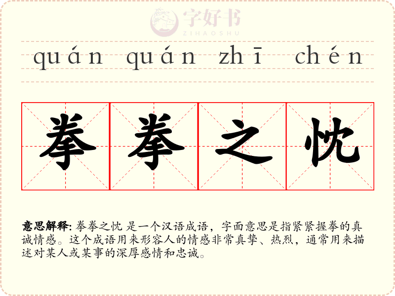 拳拳之忱
