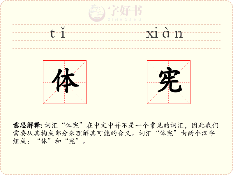 体宪