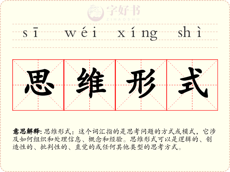思维形式