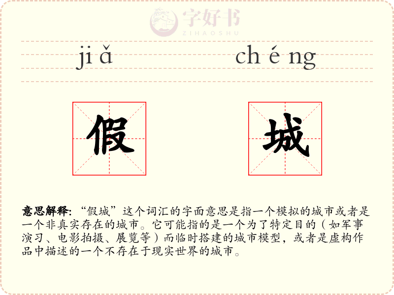 假城