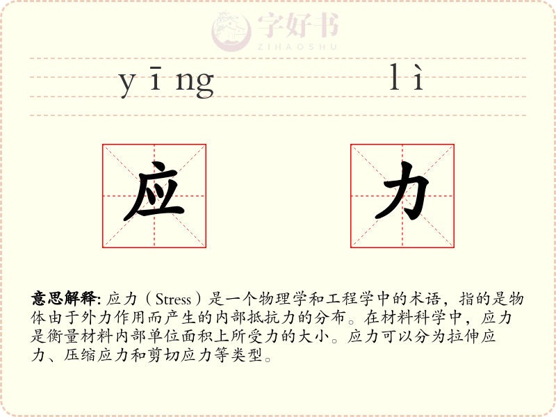 应力