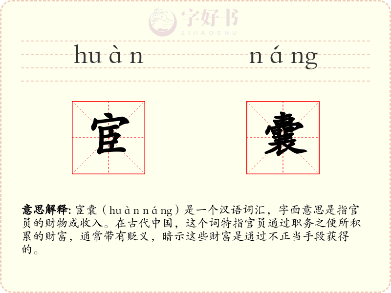 宦囊