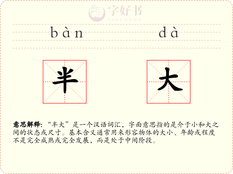 半大