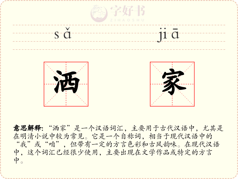 洒家