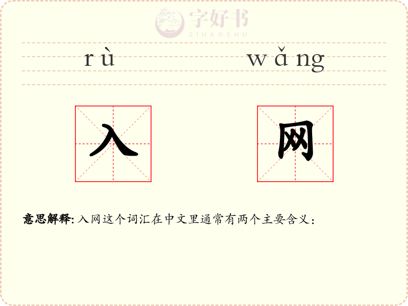 入网