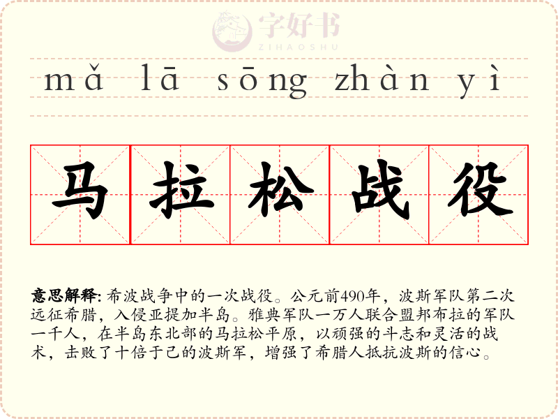 马拉松战役