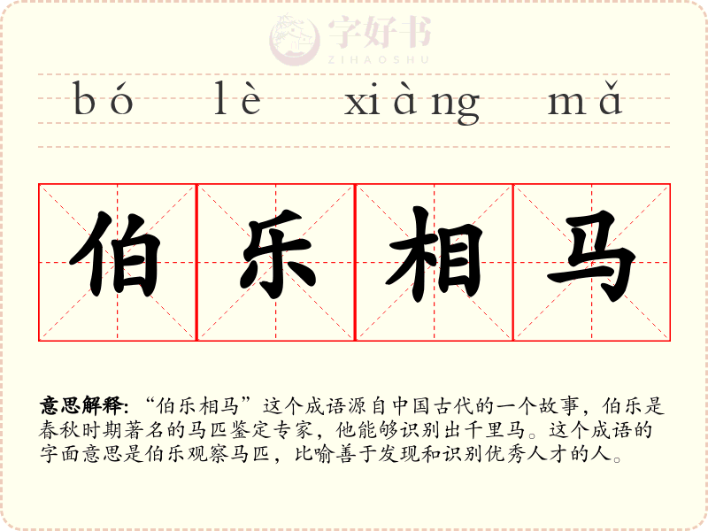 伯乐相马