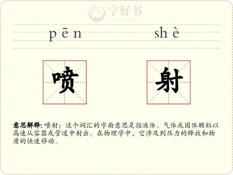 喷射
