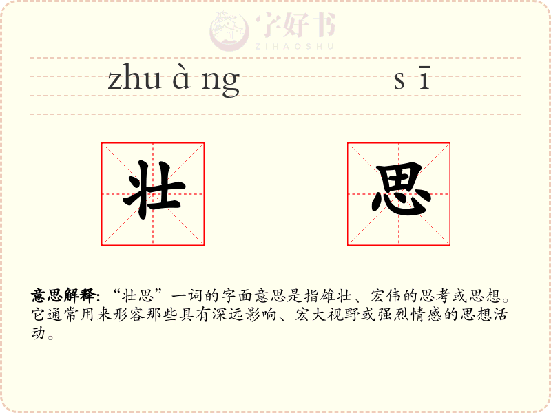 壮思
