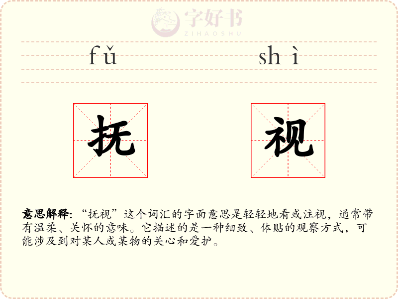 抚视