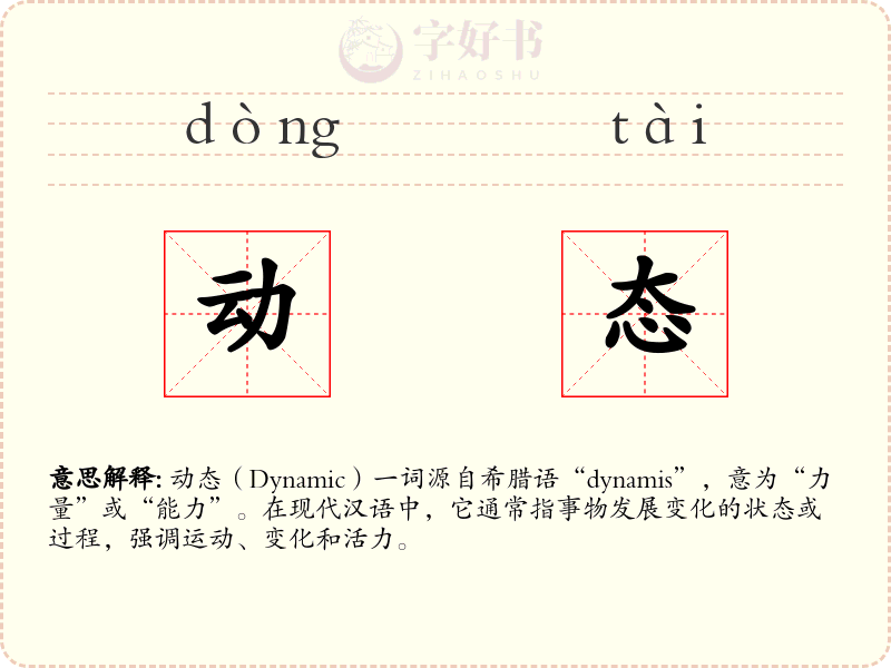动态