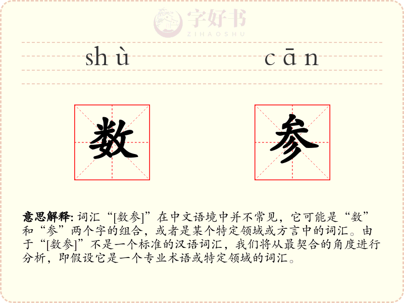 数参