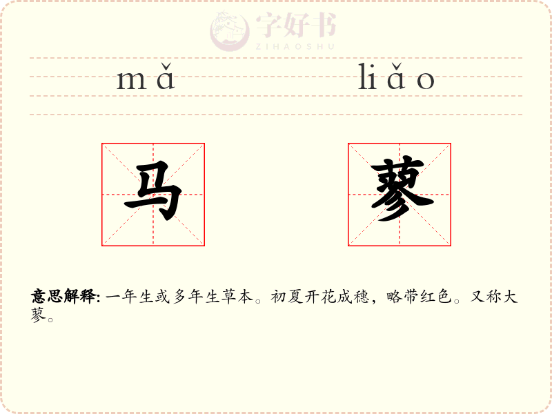 马蓼
