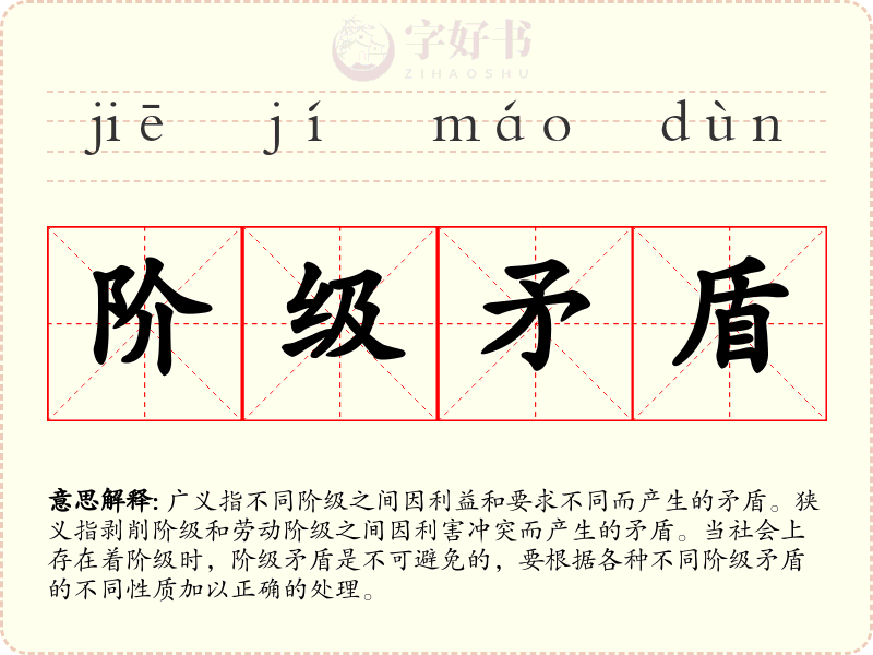 阶级矛盾