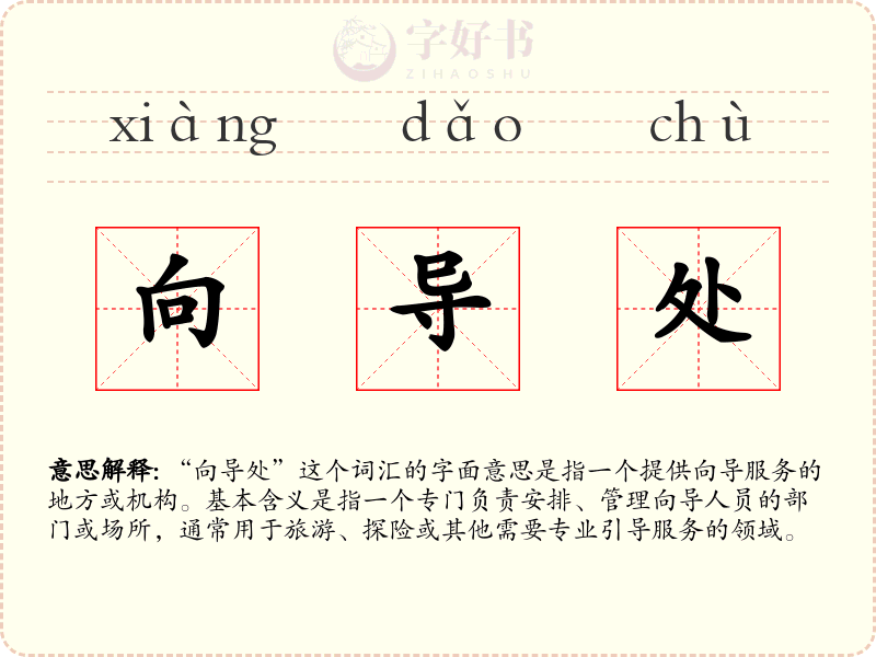 向导处
