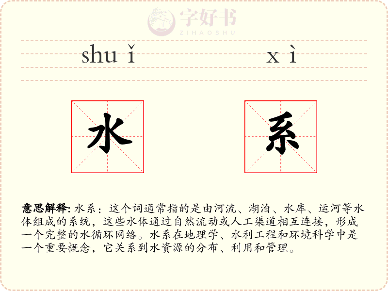 水系