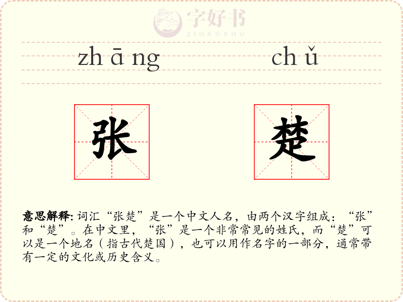 张楚