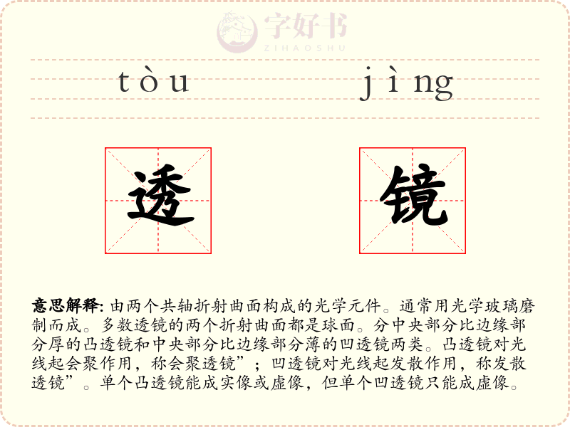 透镜
