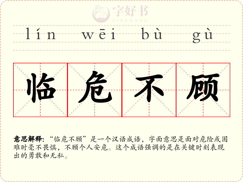 临危不顾