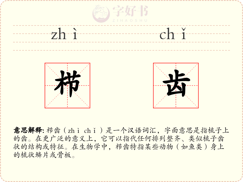 栉齿