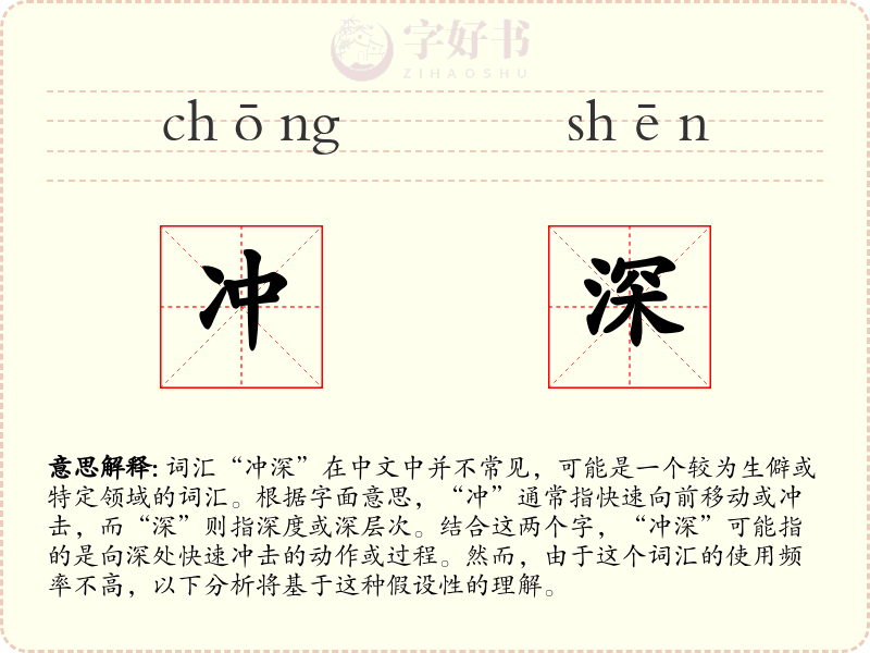 冲深