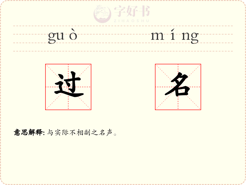 过名