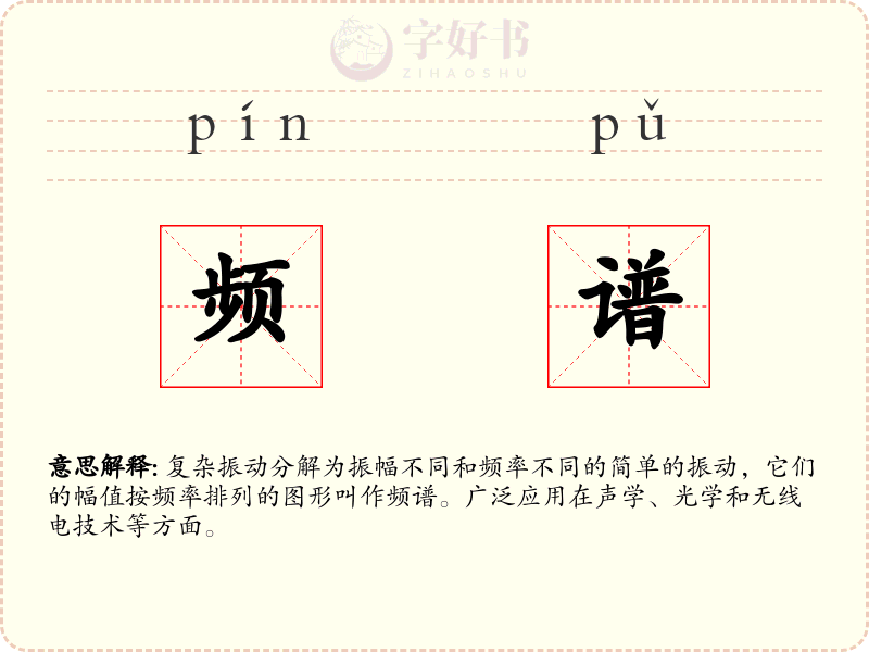 频谱