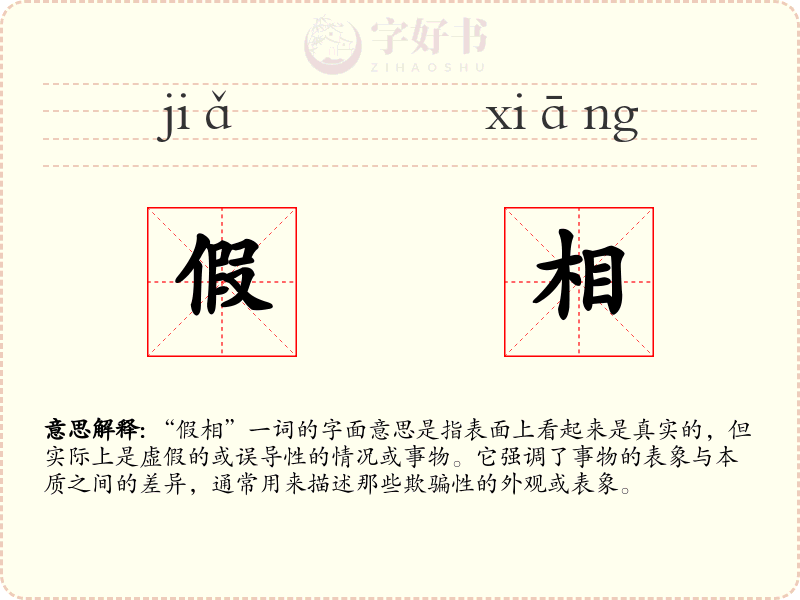 假相
