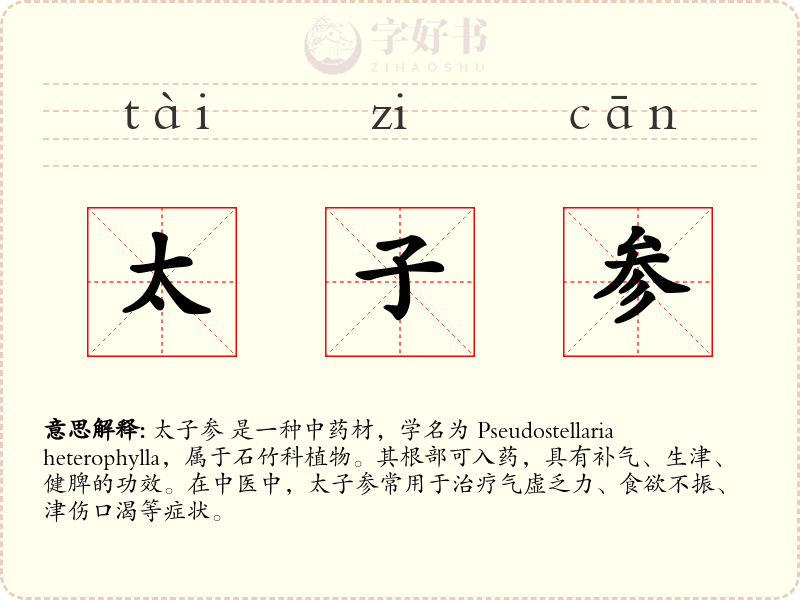 太子参