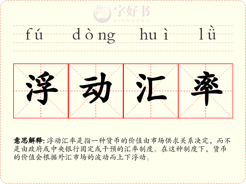 浮动汇率