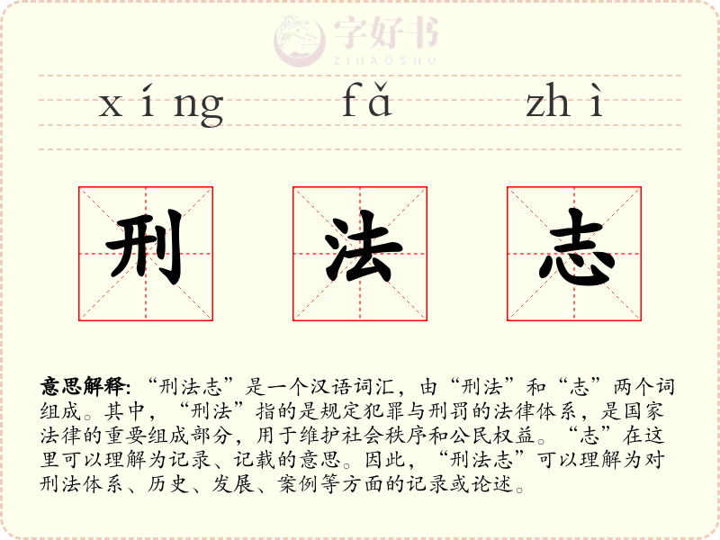 刑法志