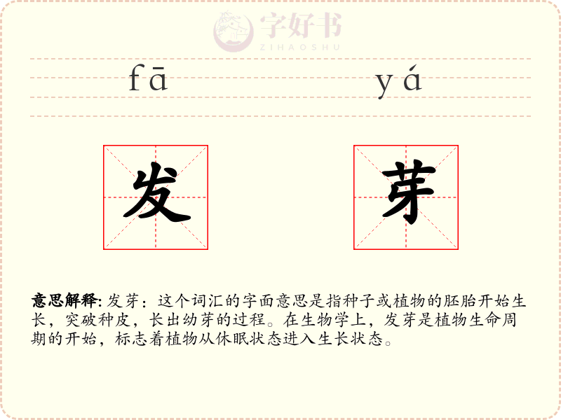 发芽