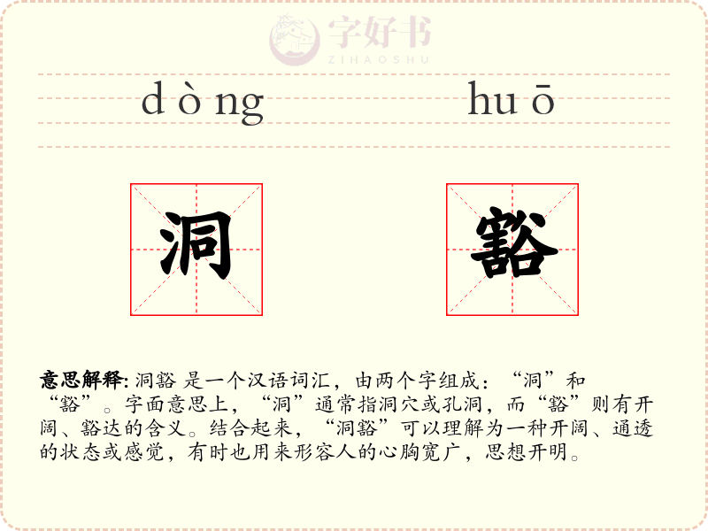 洞豁