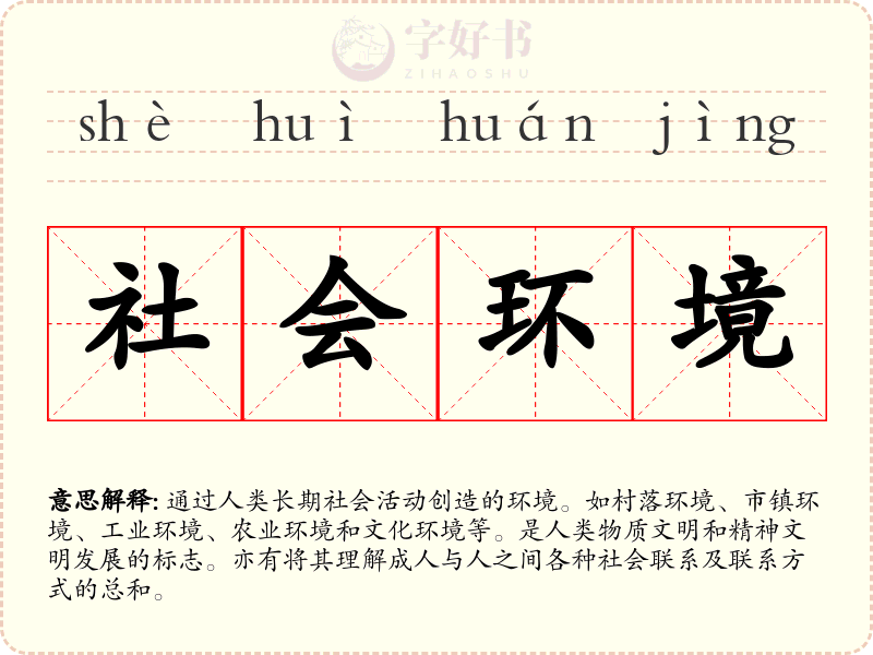 社会环境