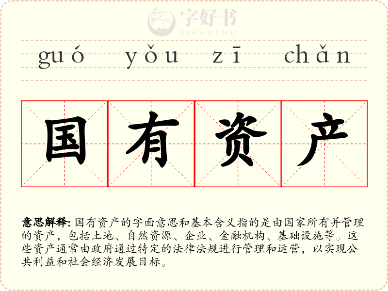 国有资产