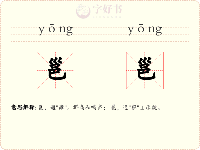 邕邕