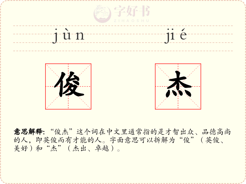 俊杰