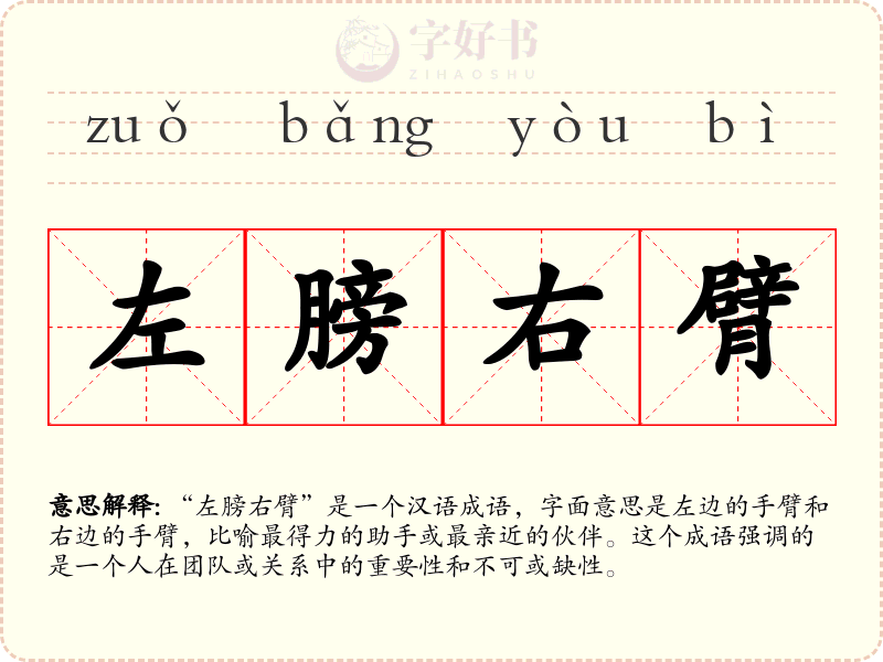 左膀右臂