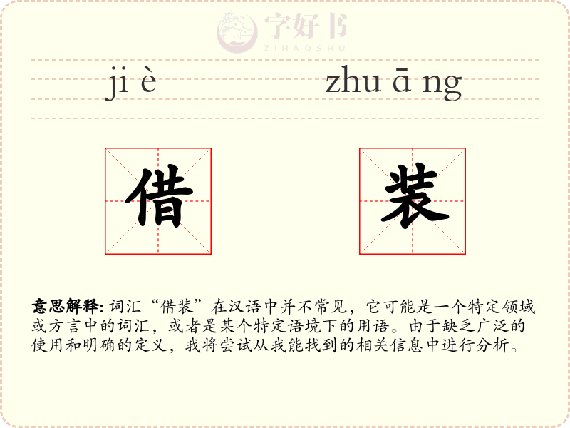 借装
