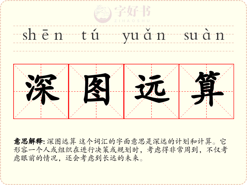 深图远算