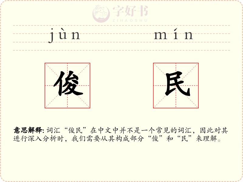 俊民