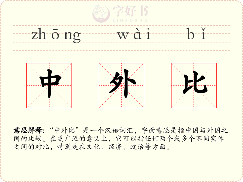 中外比